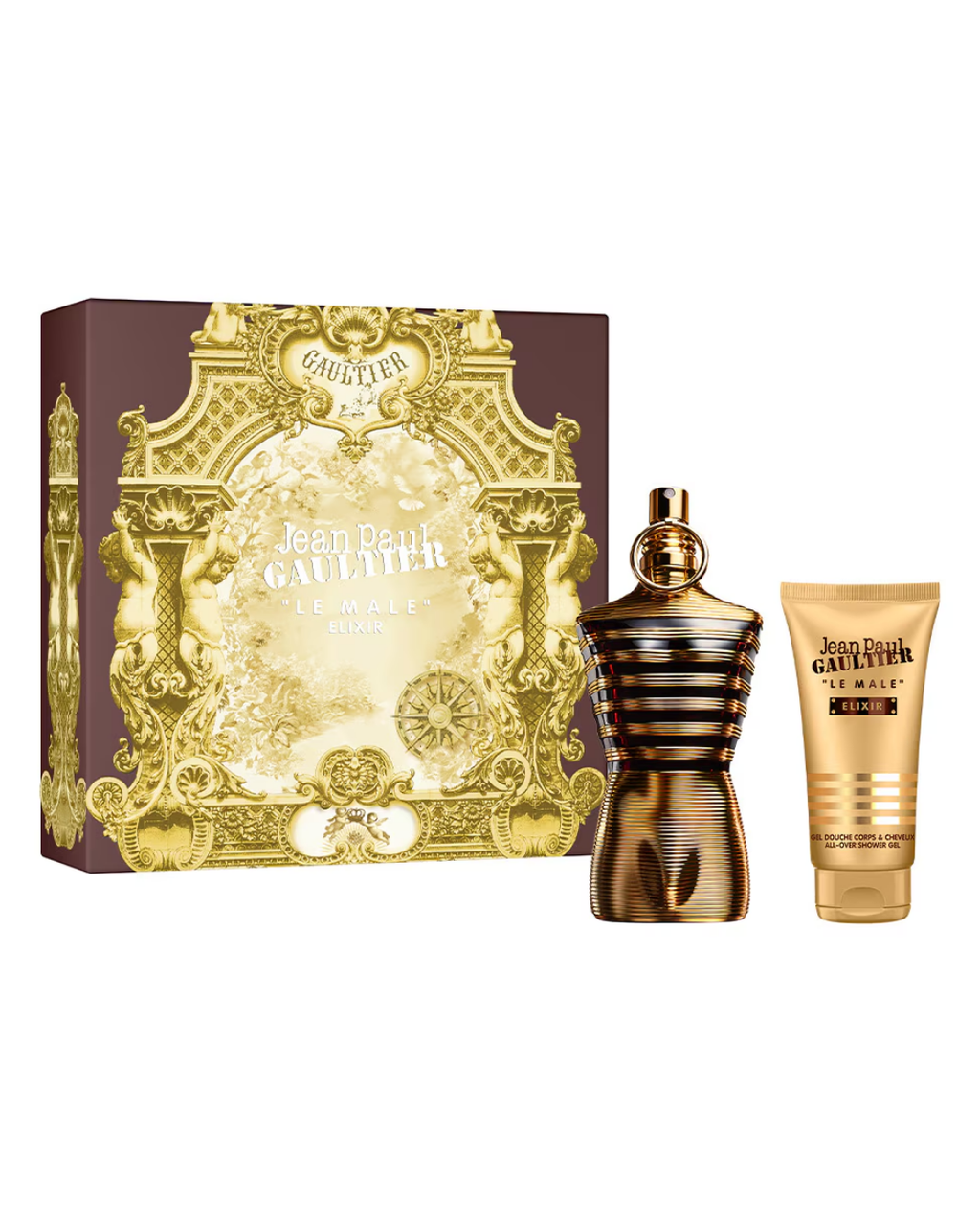 SET JEAN PAUL GAULTIER LE MALE ELIXIR