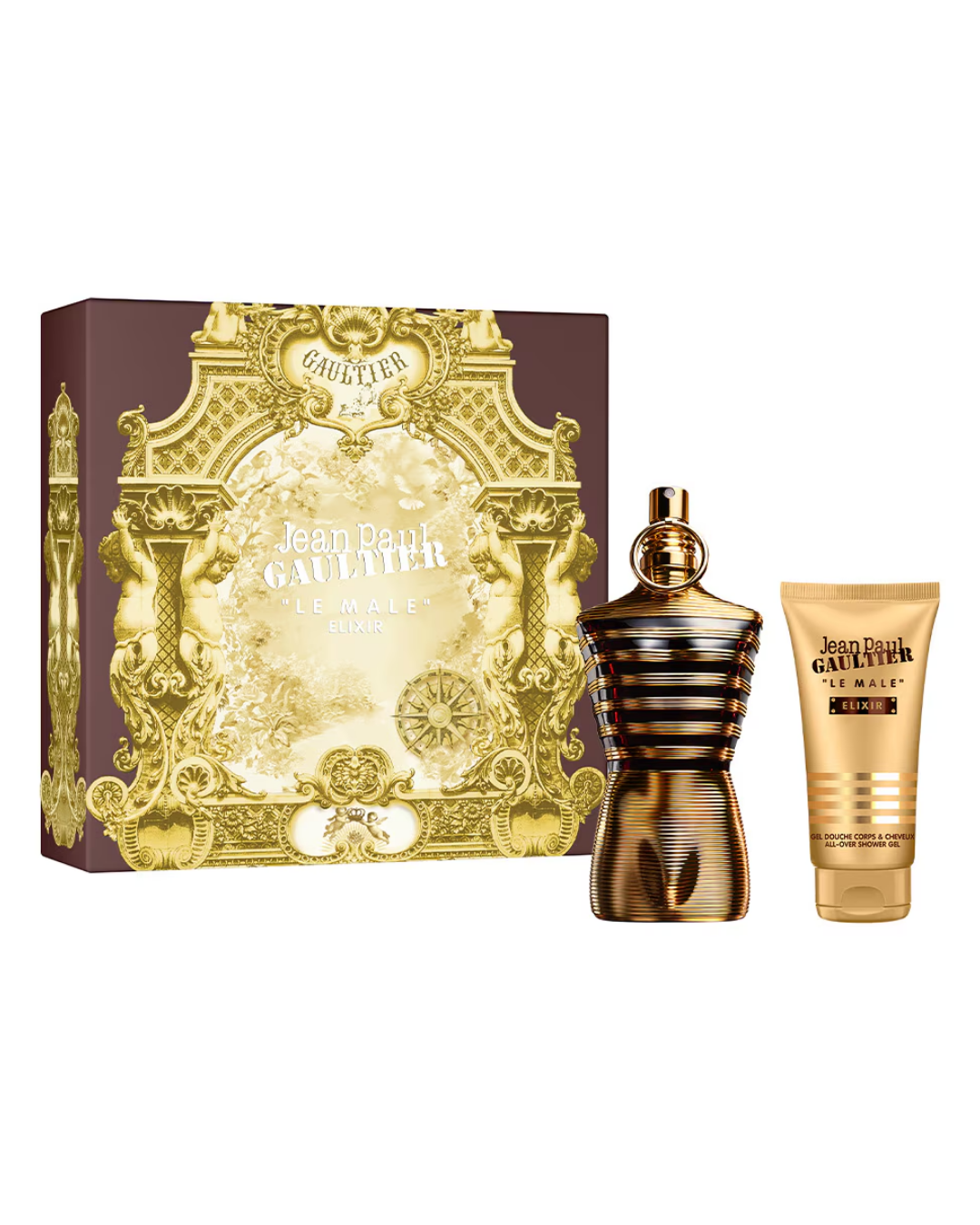 SET JEAN PAUL GAULTIER LE MALE ELIXIR