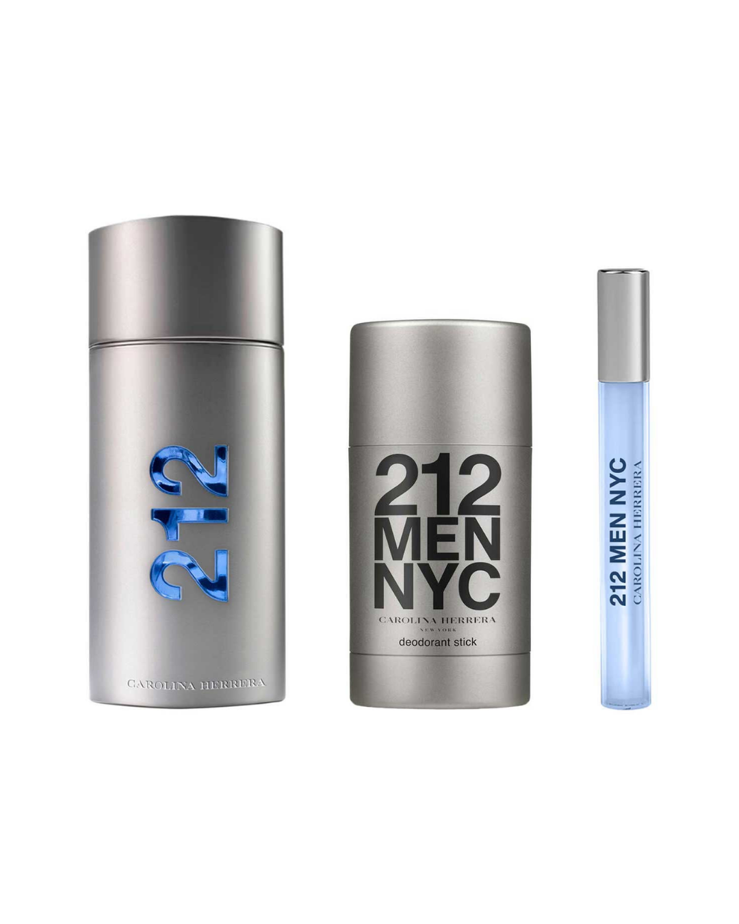 SET CAROLINA HERRERA 212 MEN NYC